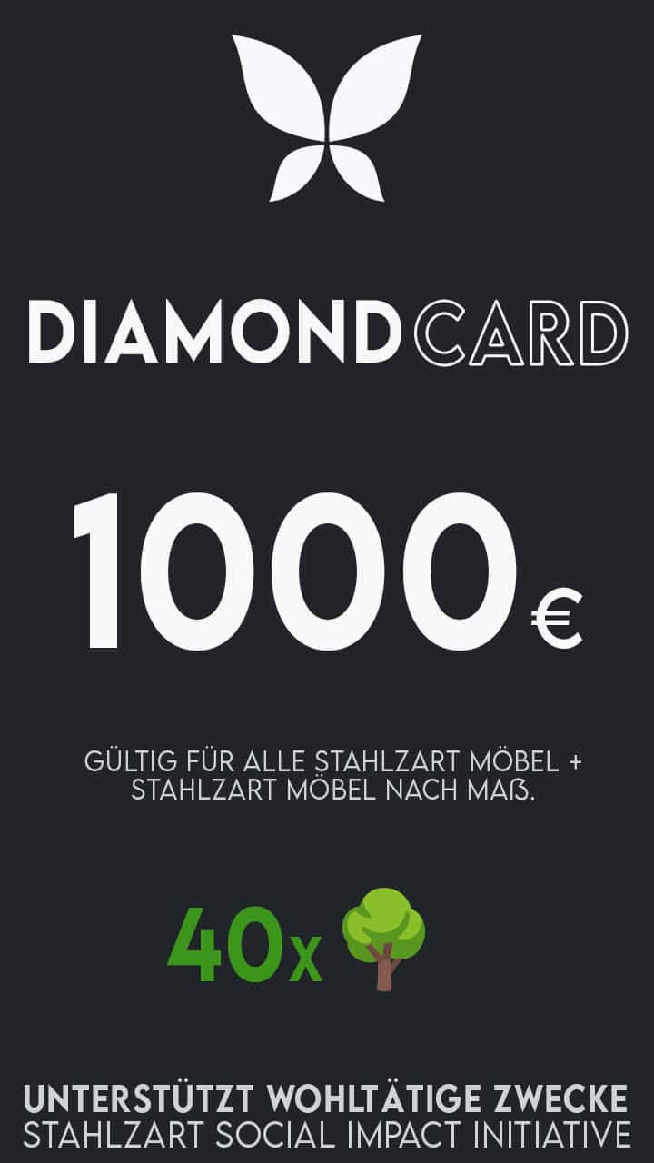 stahlzart-diamond-card-1000-eur-gutschein-möbel-gutschein-exklusiv-rabattcode-einrichtungsgutschein-online-code-rabattgutschein-online-shopping-gutscheine-personalisierbar