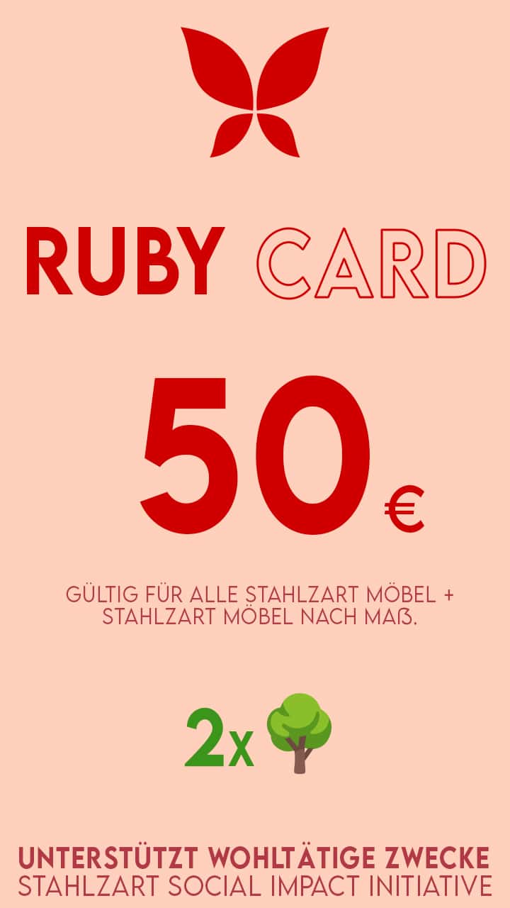 stahlzart-ruby-card-50-eur-gutschein-möbel-gutschein-exklusiv-rabattcode-einrichtungsgutschein-online-code-rabattgutschein-online-shopping-gutscheine-personalisierbar